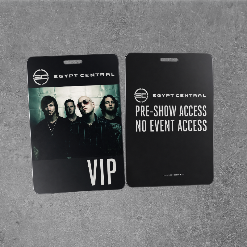 White Rabbit Collectible VIP Laminate Pass