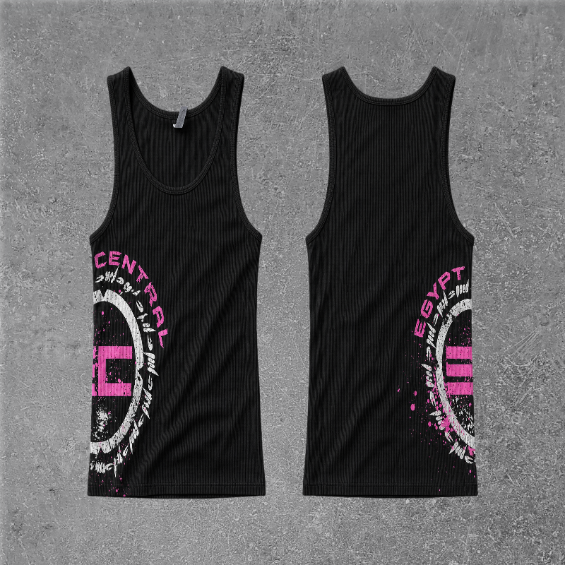 Pink EC Girls Ribbed Tank