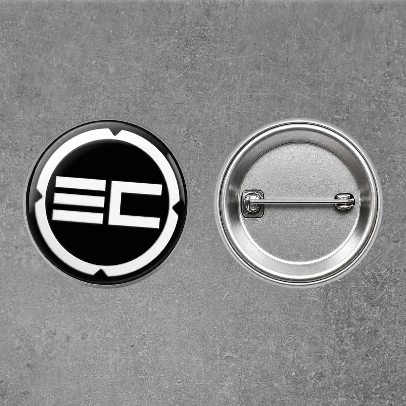 EC 1" Round Button